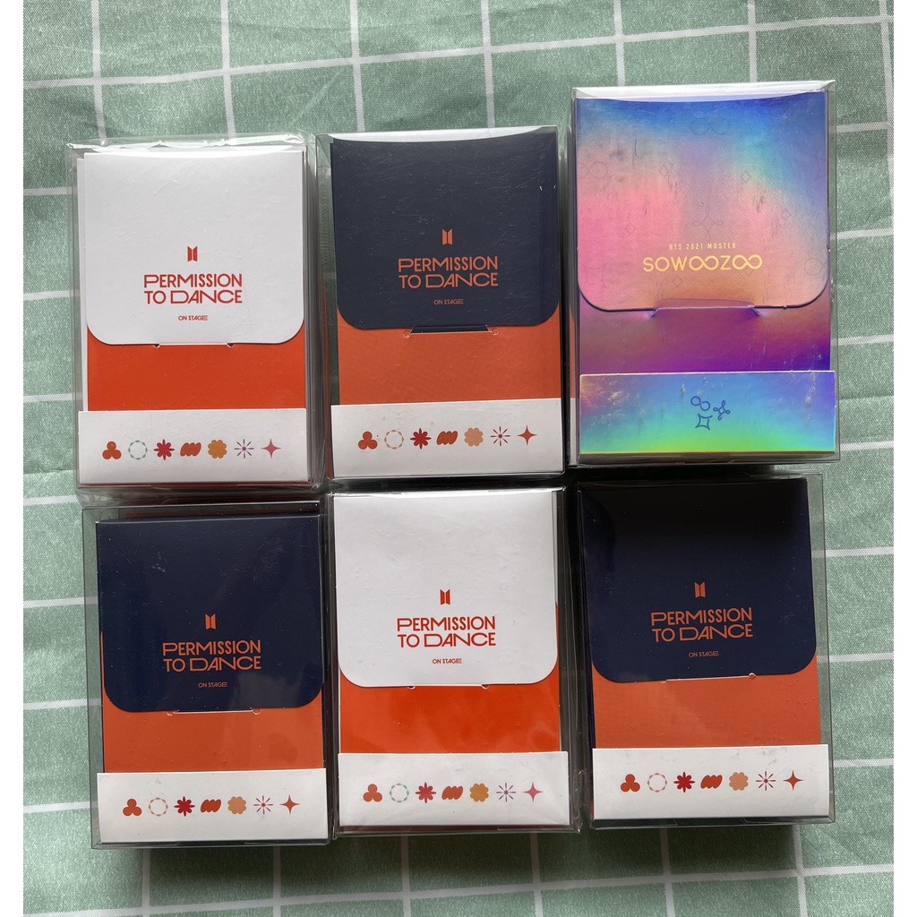 Sẵn Mini photocard BTS PTD, SOWOOZOO set nhiều pack