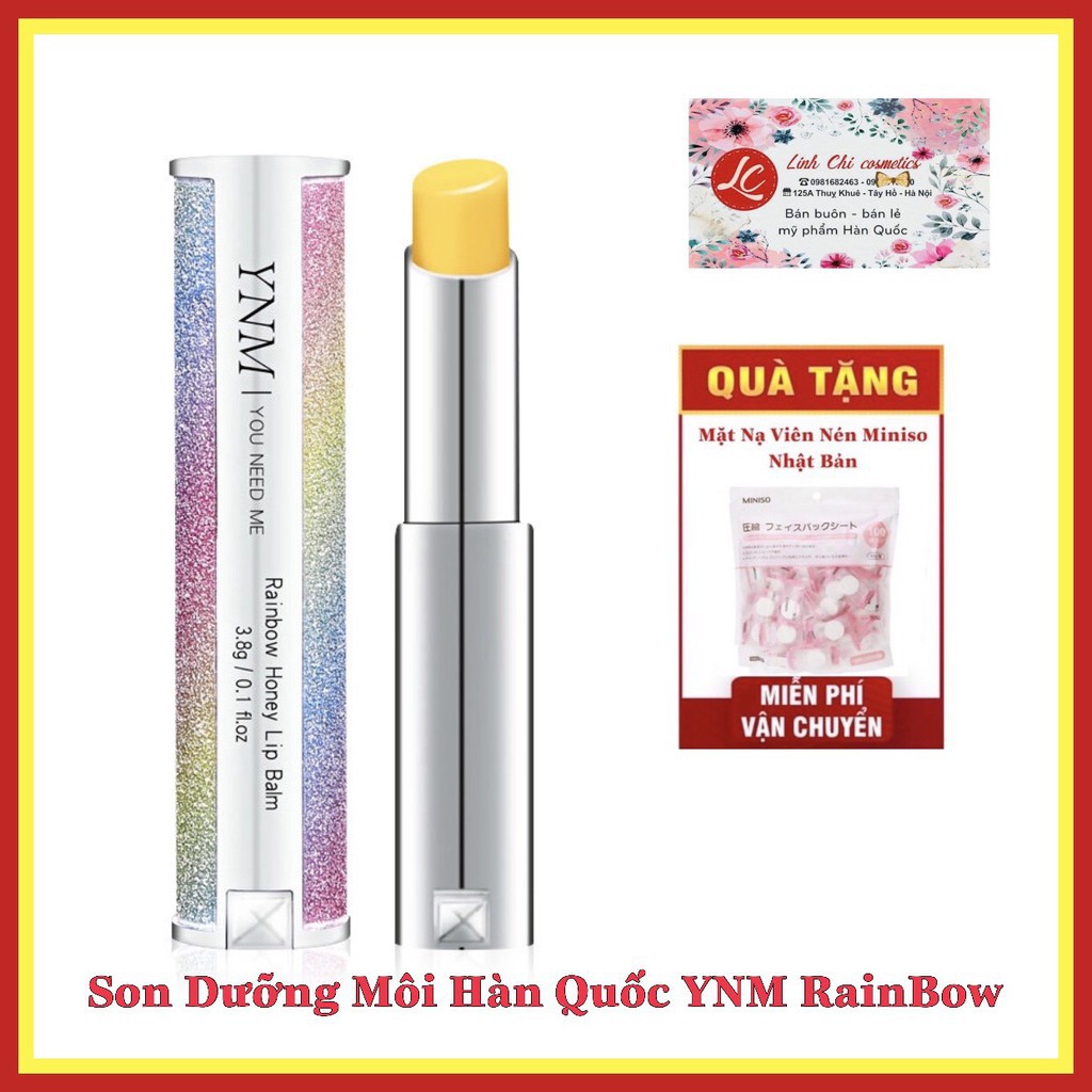 Son Dưỡng YNM Rainbow Honey Lip Balm