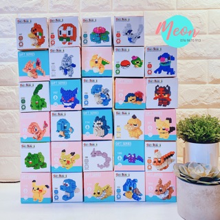 Xếp hình miniblock - Pokemon Size S