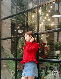 [HOT HOT] Sơ mi bèo peplum