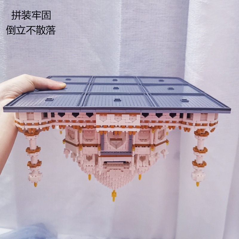 Đồ Chơi Lắp Ráp Lâu Đài 3D Ba Chiều Bằng Kim Cương
