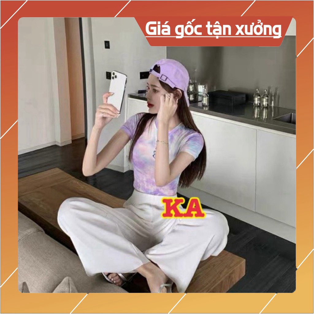 Áo croptop loang in bướm K&A | BigBuy360 - bigbuy360.vn