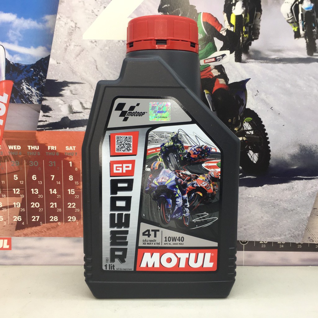 Nhớt Motul Moto GP Power 10W40 MA2 - API SL