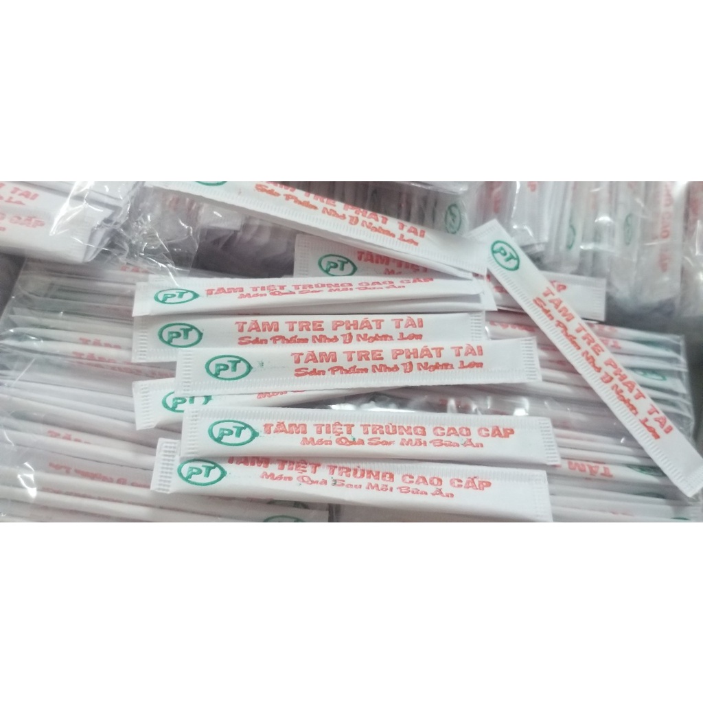 Set 30 Tăm tre túi giấy tiệt trùng bỏ túi tiện dụng ❖1 BỊCH TĂM TRE TÚI GIẤY❖