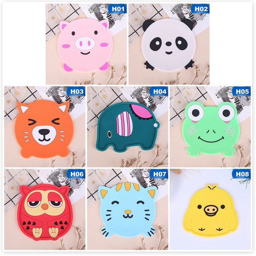 Đế lót ly ✳️ Miếng lót ly, cốc hình cute những mẫu lạ mắt, độc đáo 4286