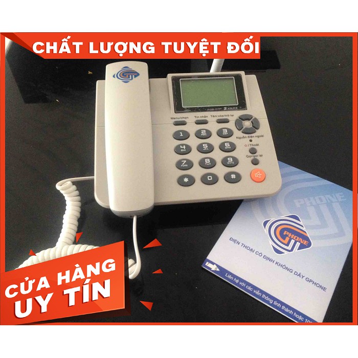 [sale giá gốc]Điện thoại bàn không dây Gphone Vnpt lắp di động, di chuyển toàn quốc