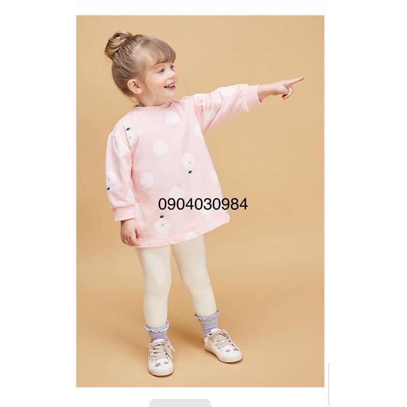 Quần legging cotton bé gái xuất xịn