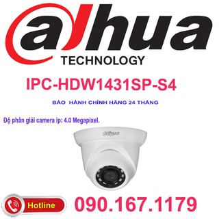 Camera ip dome hồng ngoại 2.0 megapixel dahua ipc-hdw1230sp-s4