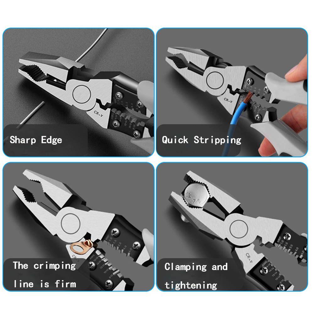 Kìm Tước Dây Điện 0.2-6.0Mm2 Chuyên Dụng