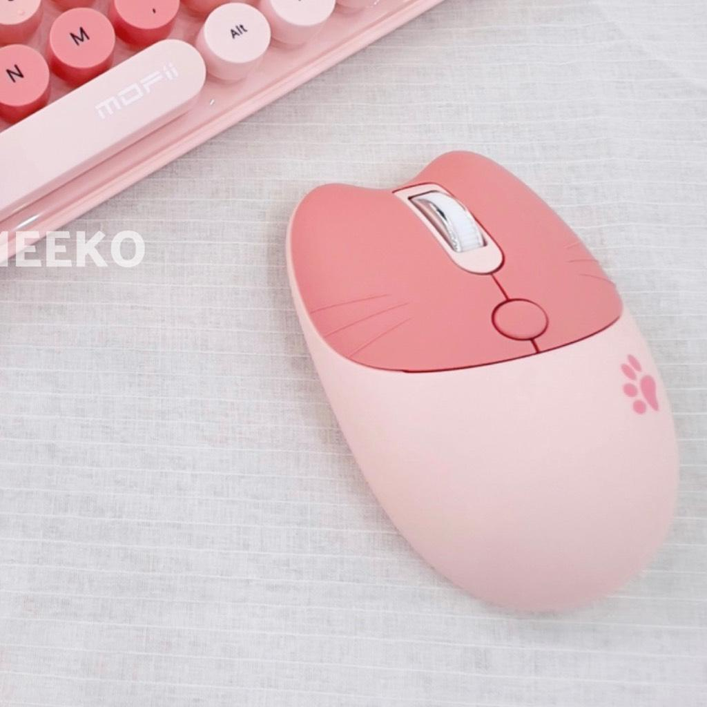 Chuột không dây kết nối chip USB Miao Candy nút bấm chống ồn  MEEKO