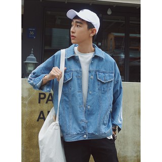 Áo Khoác Bò Jean / Denim Jacket Thời Trang Nam Basic C5