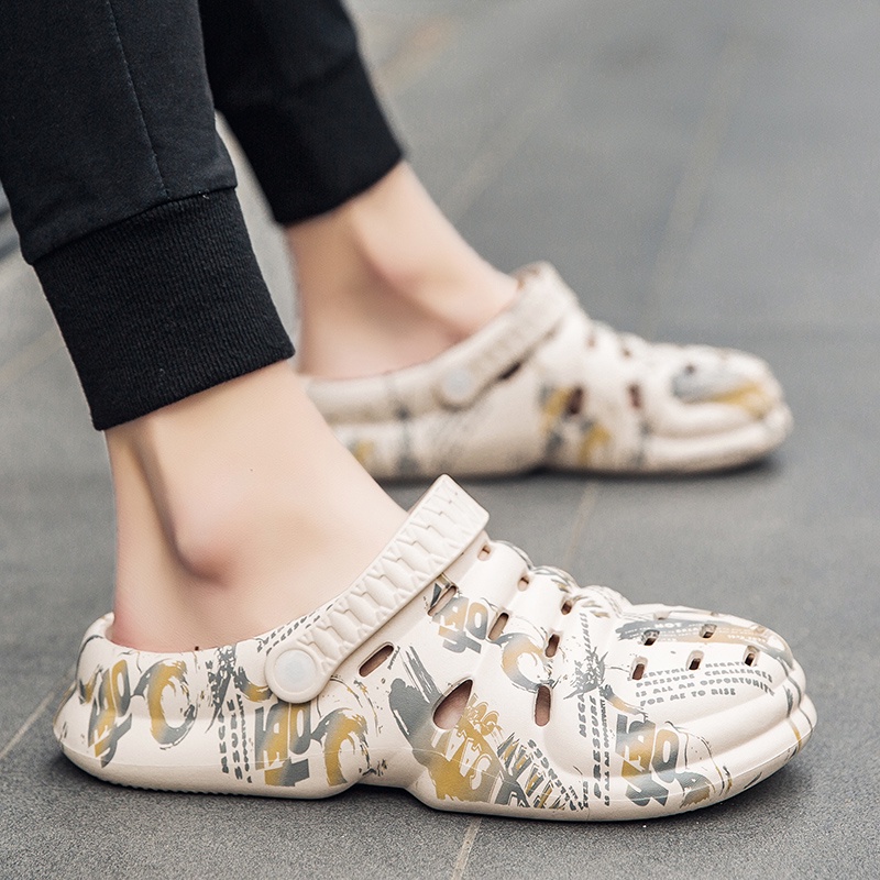 Giày Sandal Đế Mềm Siêu Nhẹ Chống Trượt Thời Trang Đi Biển Mùa Hè Cho Nam Mã 2212-6