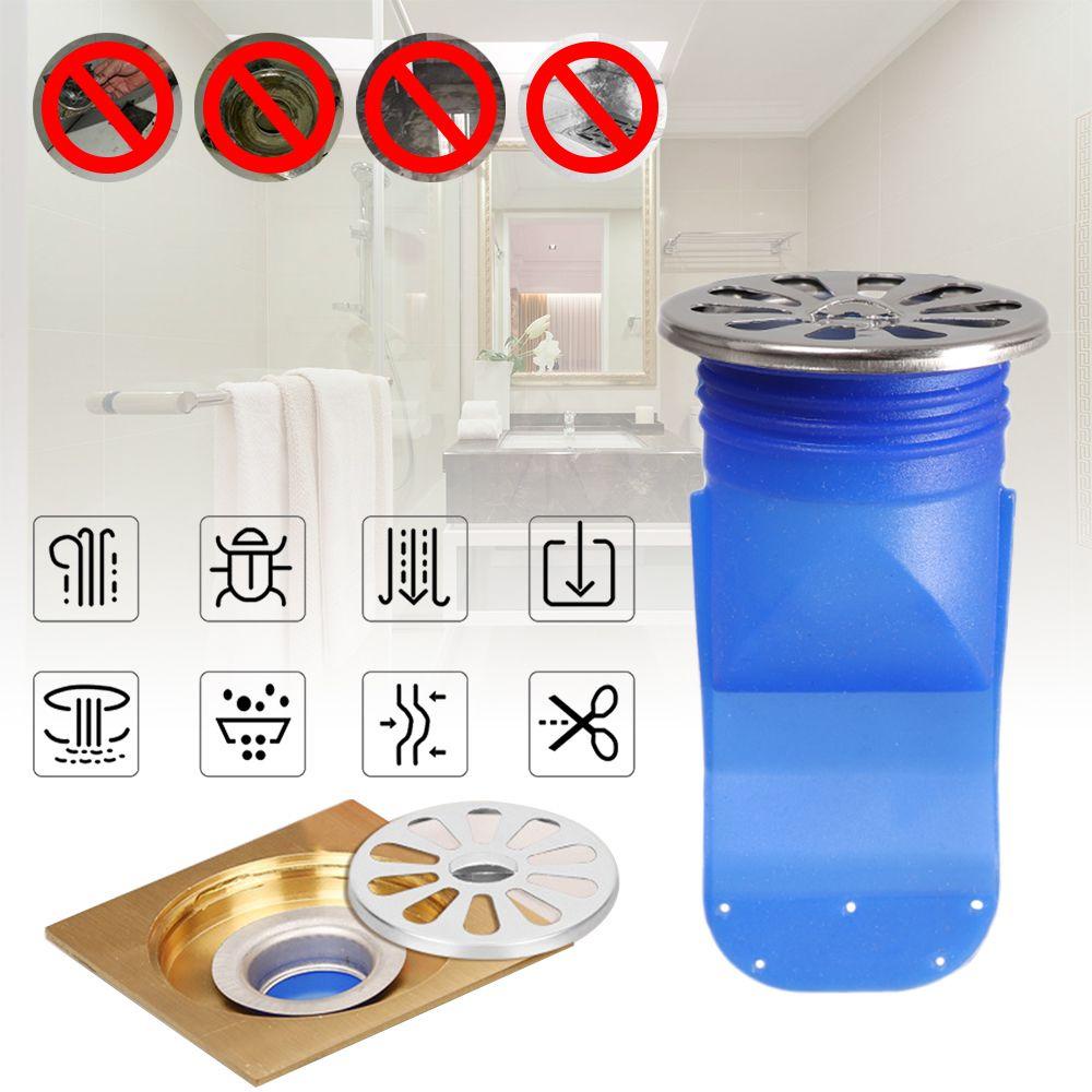 LANSEL 1 Bộ Van Ống Thoát Nước Một Chiều Bằng Thép Không Gỉ Và Silicone Dùng Cho Nhà Bếp / Phòng Tắm