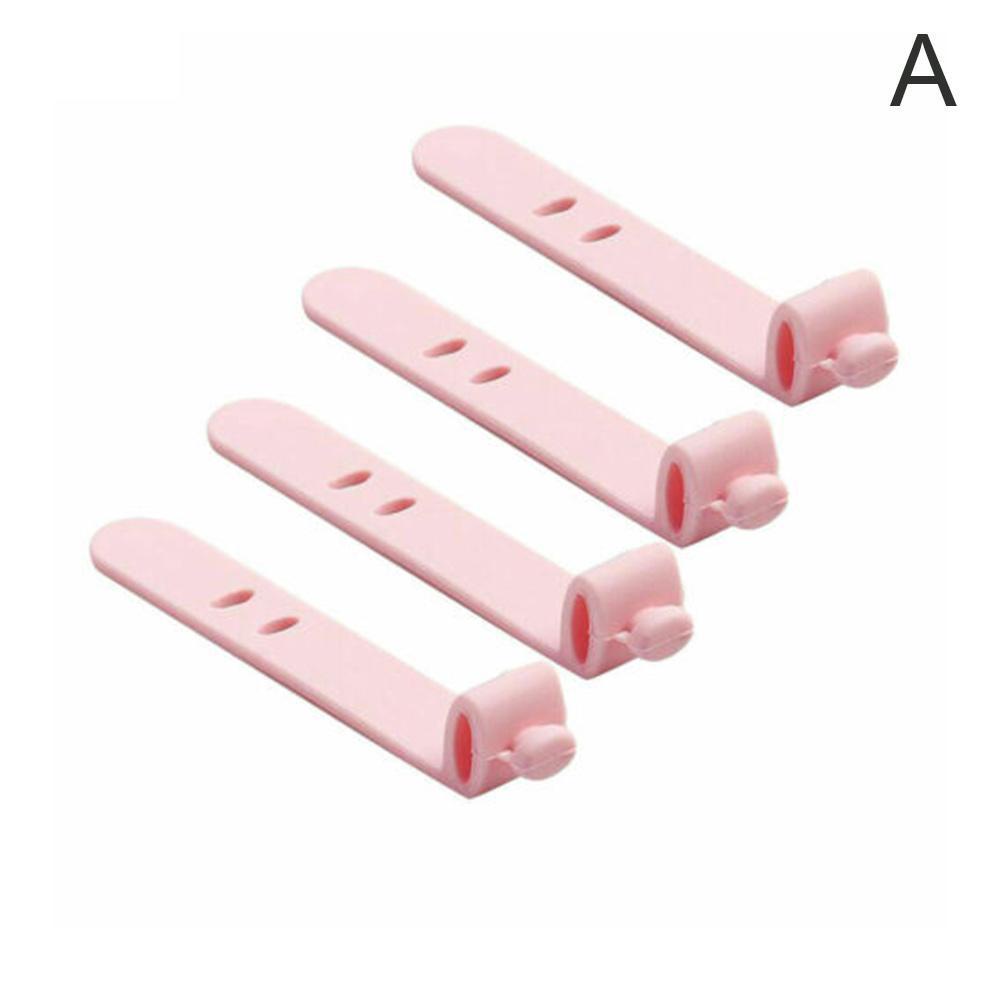 4 phụ kiện giữ dây cáp O4P3 T0G6 I3A3 V2K2 chất liệu silicon