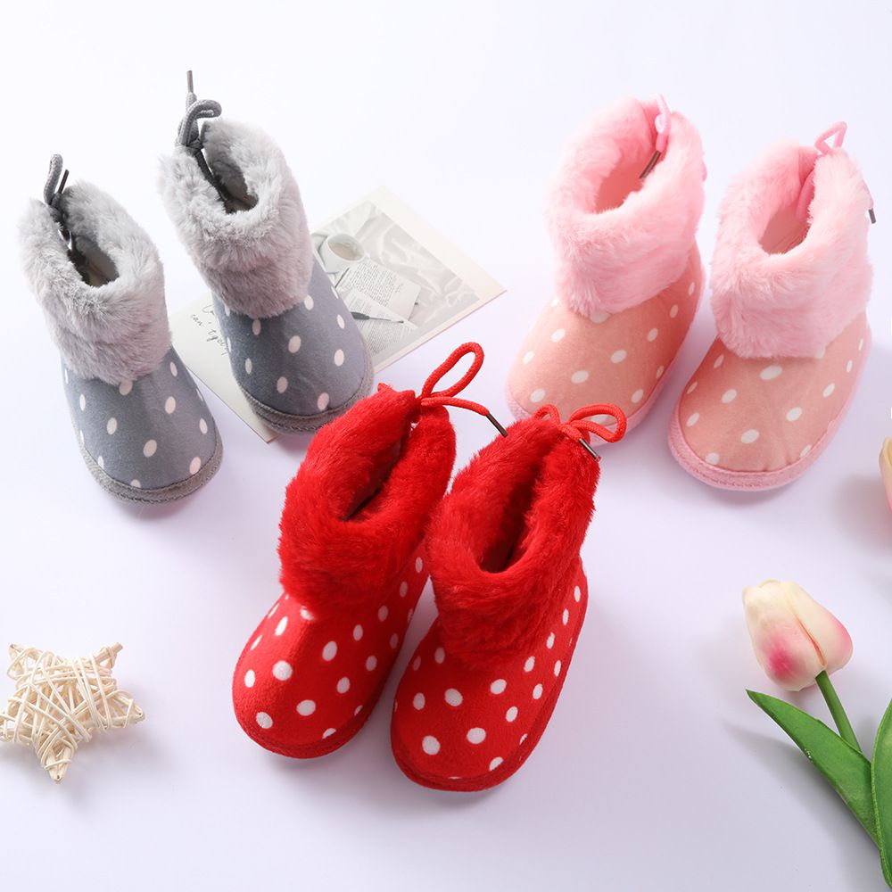 Giày bốt cổ cao đế mềm chống trượt cho bé trai và bé gái MIHAN1