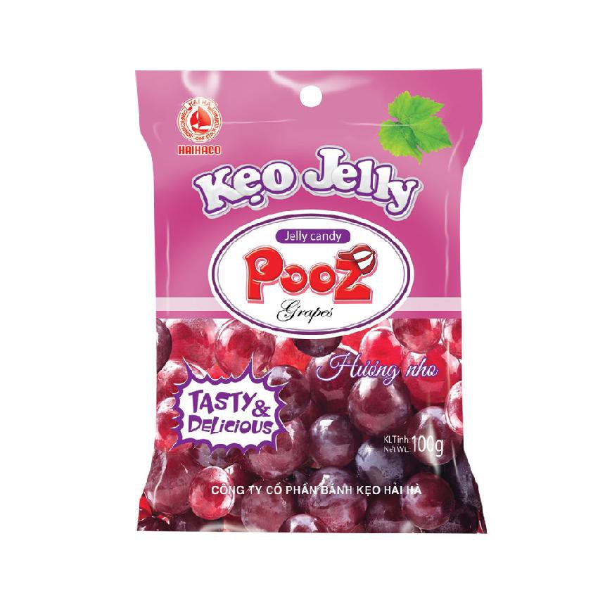 Kẹo Dẻo Trái Cây Jelly Pooz 100gr Đủ Vị
