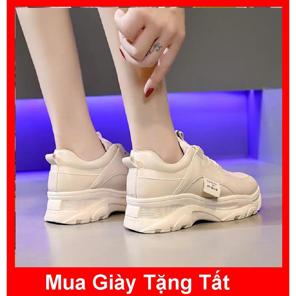 Giày sneakers nữ Rong Ye Rufine kiểu hàn quốc Ulzzang siêu Hot , mới nhất 2020 (Tặng Kèm Tất)