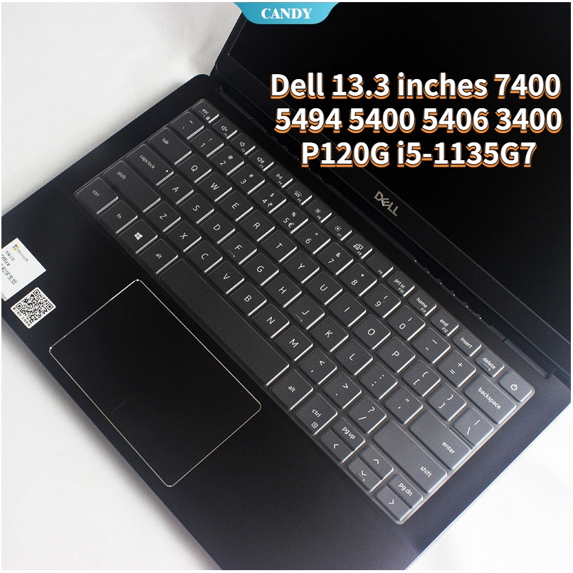 Miếng Dán Bảo Vệ Bàn Phím Cho Laptop 13.3 "Dell 7400 5494 5400 5406 3400 P120G i5-1135G7