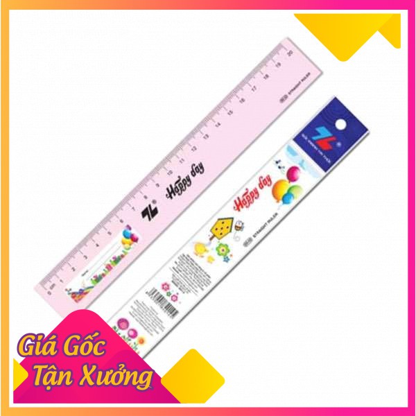 Thước kẻ mica 20cm ≧✯◡✯≦✌
