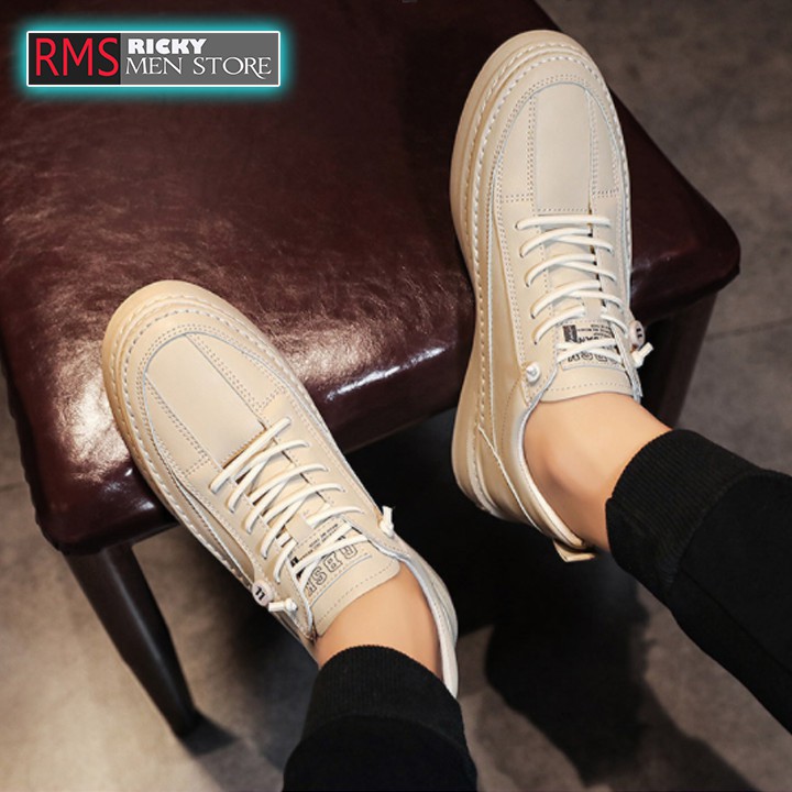 Giày Sneaker Nam Da Mềm Hàng Chuẩn Fullbox RMS2605 Kiểu Dáng Hàn Quốc