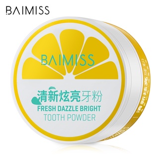 Bột đánh răng BAIMISS làm sáng răng 50g