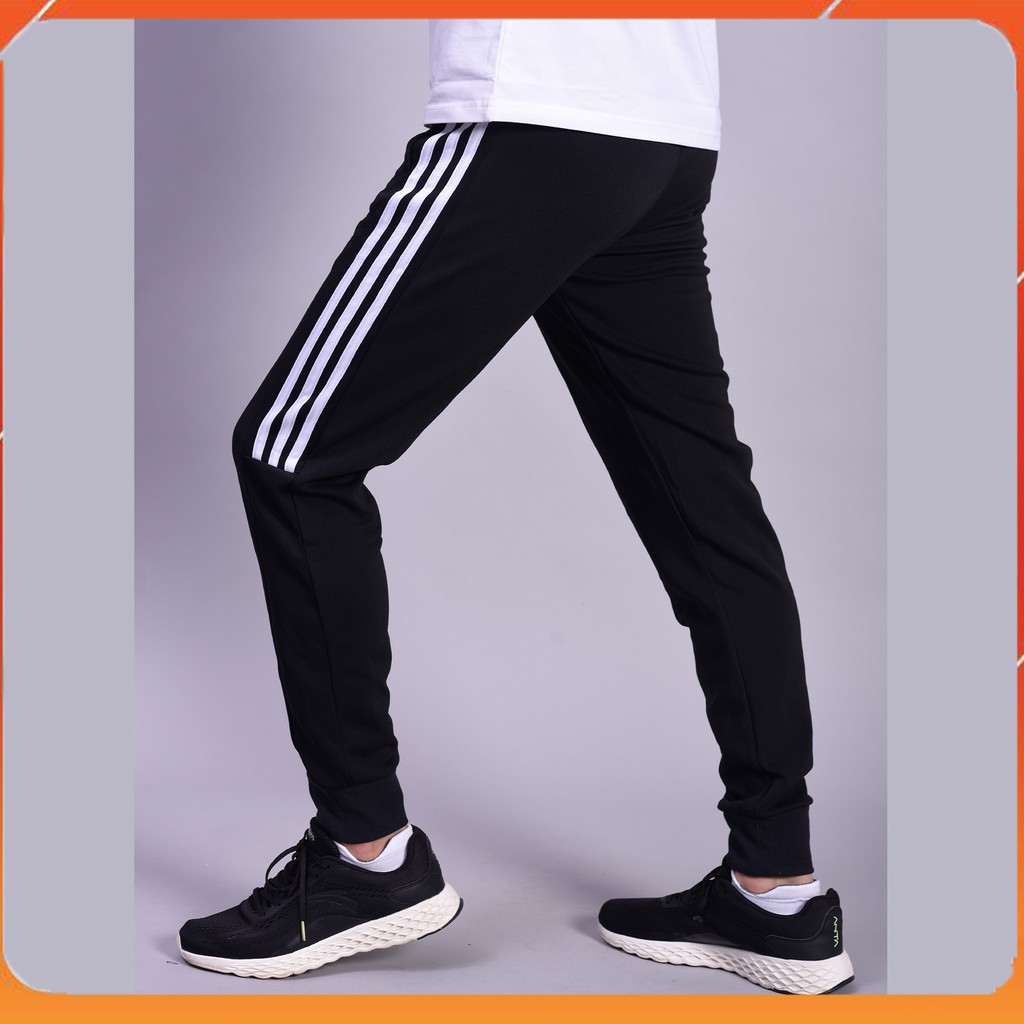 Quần Jogger Nam 3 Sọc Lửng, Ống Bo Chun Phong Cách Thể Thao MT116 | BigBuy360 - bigbuy360.vn