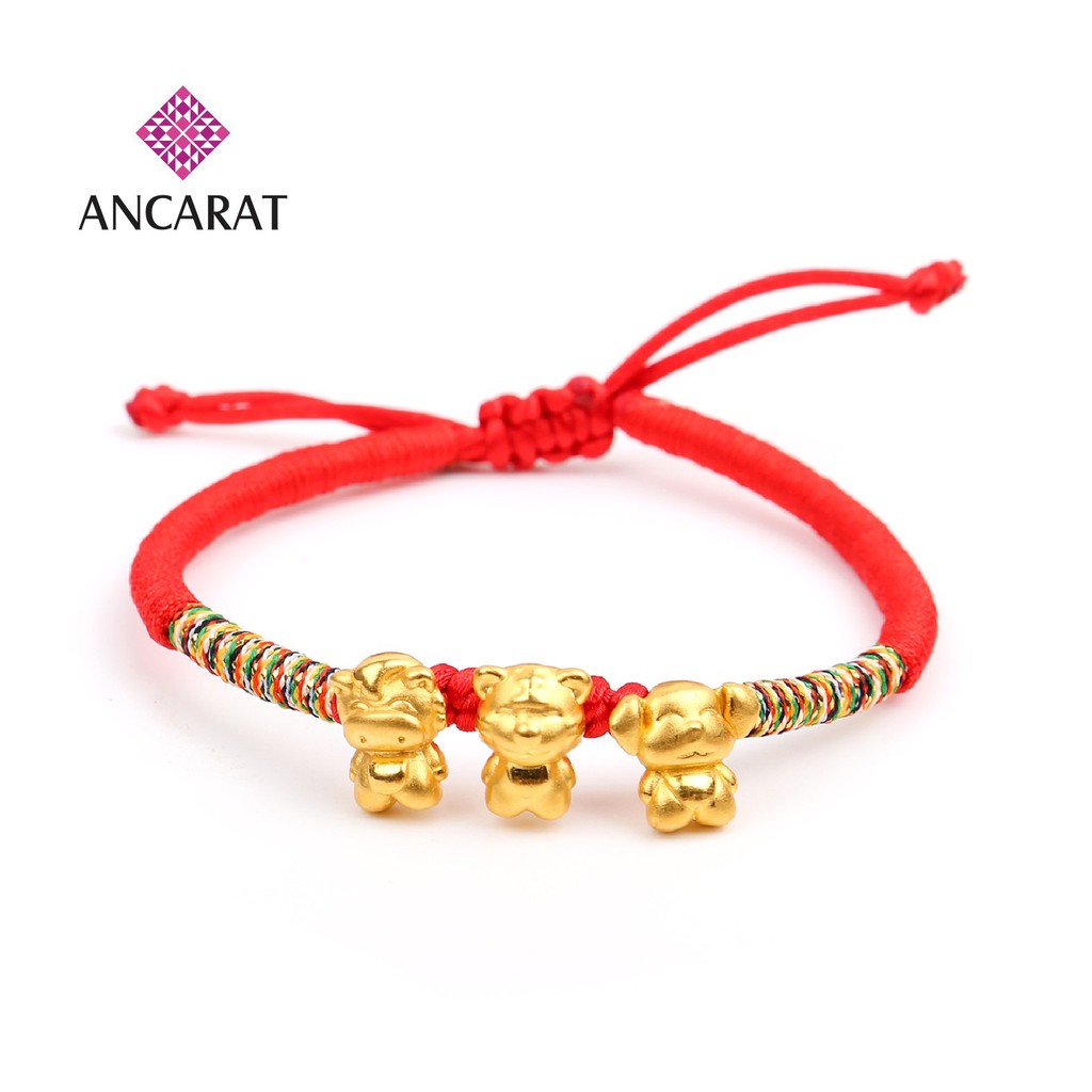 Vòng tay bộ con giáp tam hợp Dần-Ngọ-Tuất - Miễn phí tết vòng tay - Ancarat