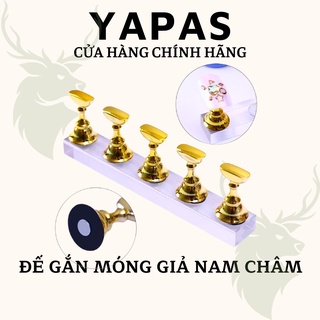 Đế gắn móng giả, đế nam châm bàn cờ gắn móng mẫu tập vẽ nail trưng bày mẫu cửa hàng
