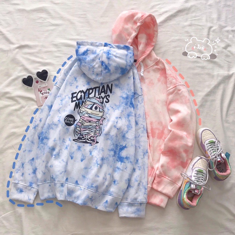 Áo Hoodie Zip Loang 3D ComeBack Ảnh Thật