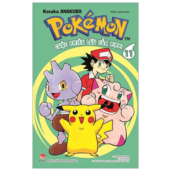 Sách - Pokémon - Cuộc Phiêu Lưu Của Pippi - Tập 11