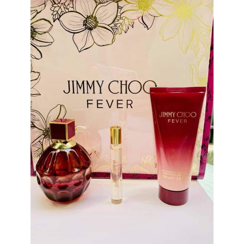 Nước hoa nữ Jimmy Choo Fever mua 1 được 3 quá là hời luôn