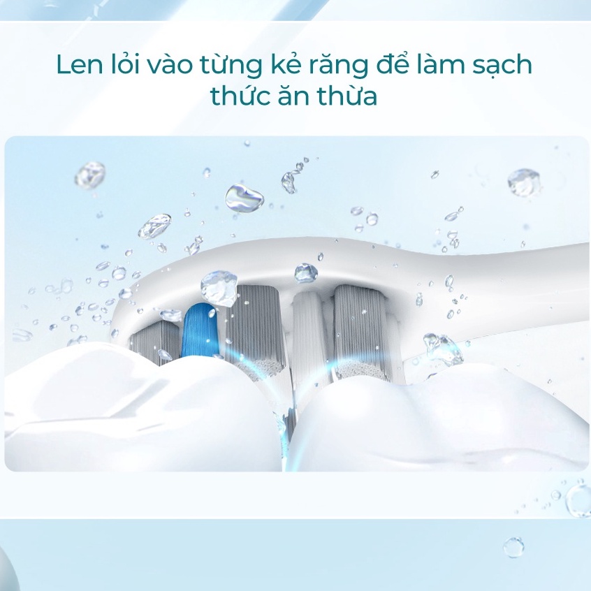 Bàn chải điện sóng siêu âm usmile P4 - Chính hãng - BH 12 tháng