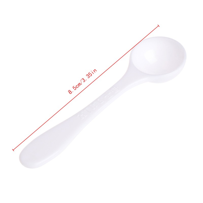 youyo* Phân bón dạng bột 1 gam Màu trắng Muỗng Muỗng Đồ dùng làm vườn bằng nhựa