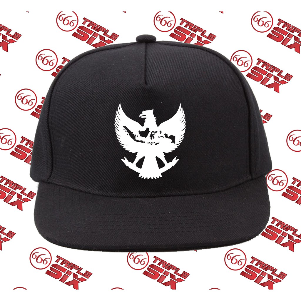 Nón Snapback In Họa Tiết Bản Đồ Garuda