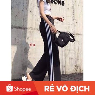 Quần ống rộng 3 sọc