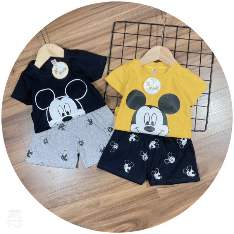 bộ mickey mặt cười cho bé