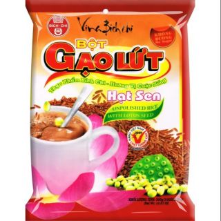 Bột gạo lức hạt sen Bích Chi 350g /bịt (10 gói)