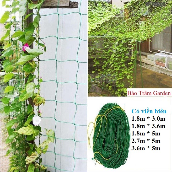 Lưới làm giàn leo cây trồng 2m*2m5 - Nhà Mỵ Shop