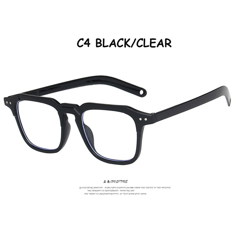 Kính mát gọng vuông chống tia UV400 thời trang