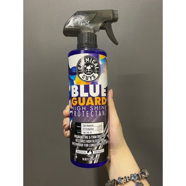 Dung Dịch Xịt Dưỡng Lốp & Nhựa Tạo Hiệu Ứng Lá Sen Chemical Guys Blue Guard