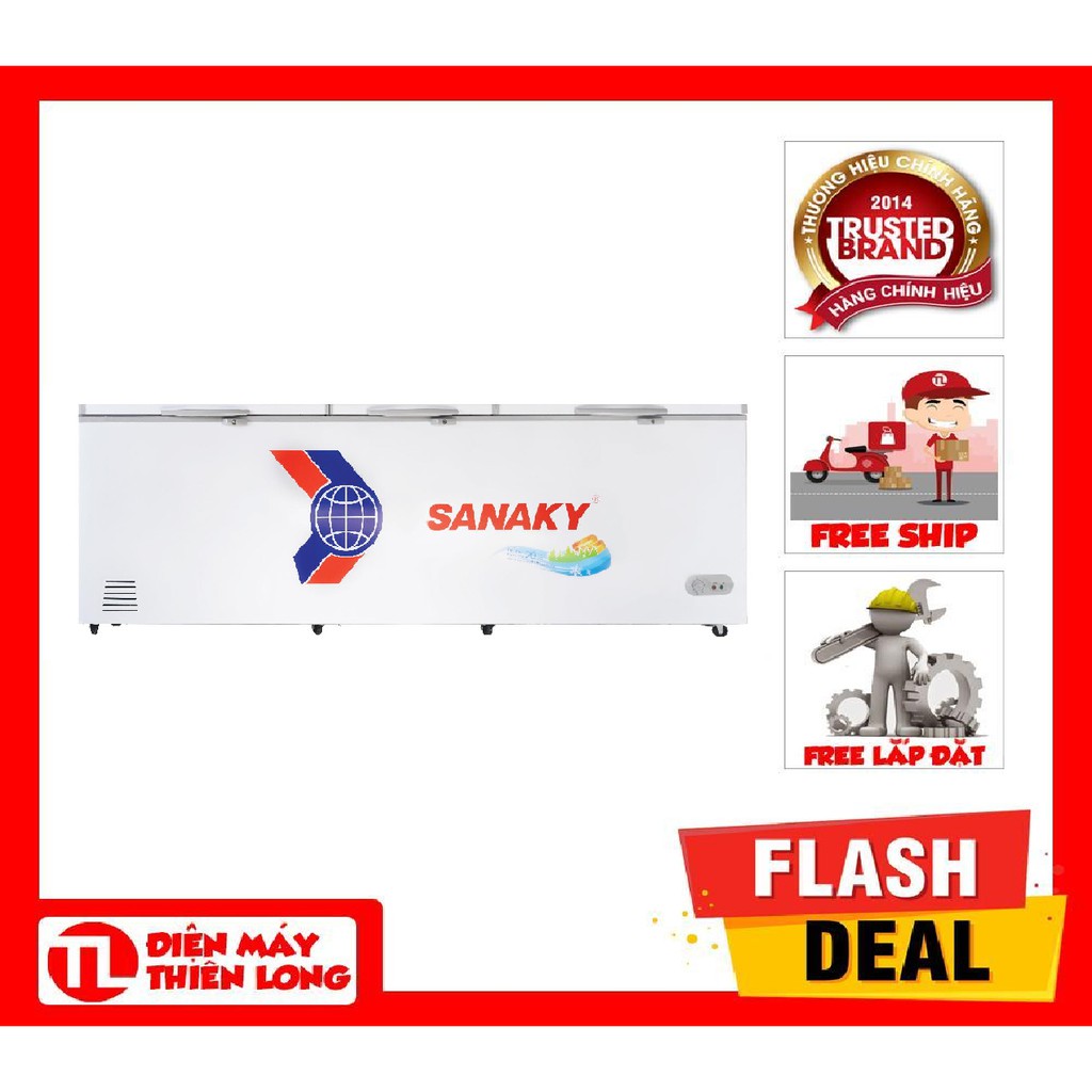 Tủ Đông Sanaky Inverter VH-1199HY3 - DUNG TÍCH THỰC SỬ DỤNG 900 LÍT