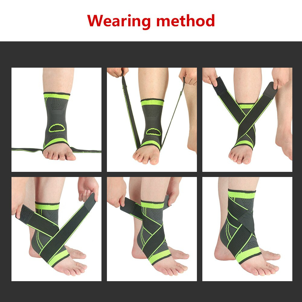 Băng quấn mắt cá bảo vệ cổ chân đàn hồi hỗ trợ luyện tập thể thao