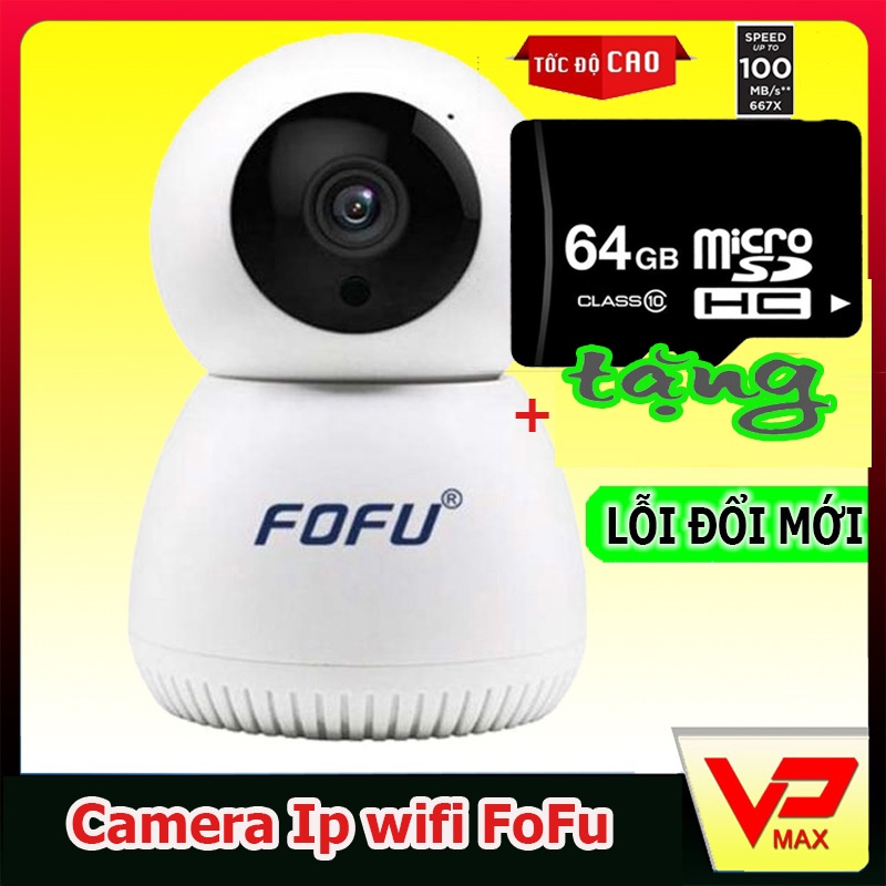 Camera Yoosee StarCam Wifi 1-2.1Mp FoFu tặng kèm Thẻ 64Gb lưu 20 ngày