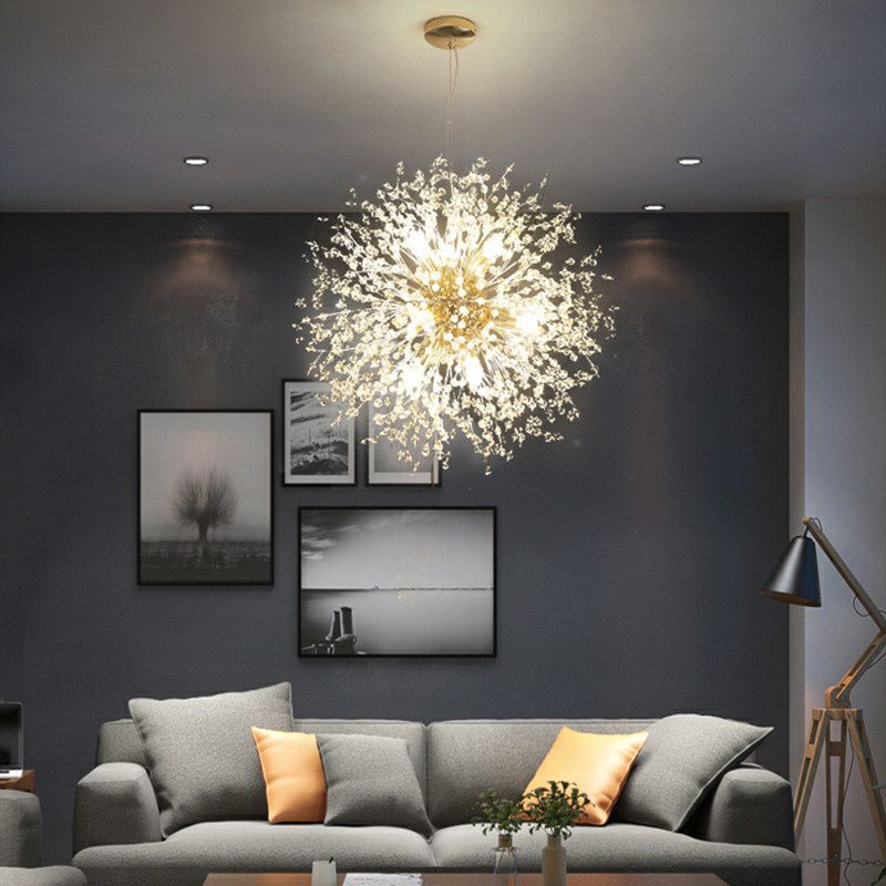 Đèn Chùm hoa Bồ Công Anh đường kính 500mm, 3 chế độ ánh sáng, tặng kèm bóng LED