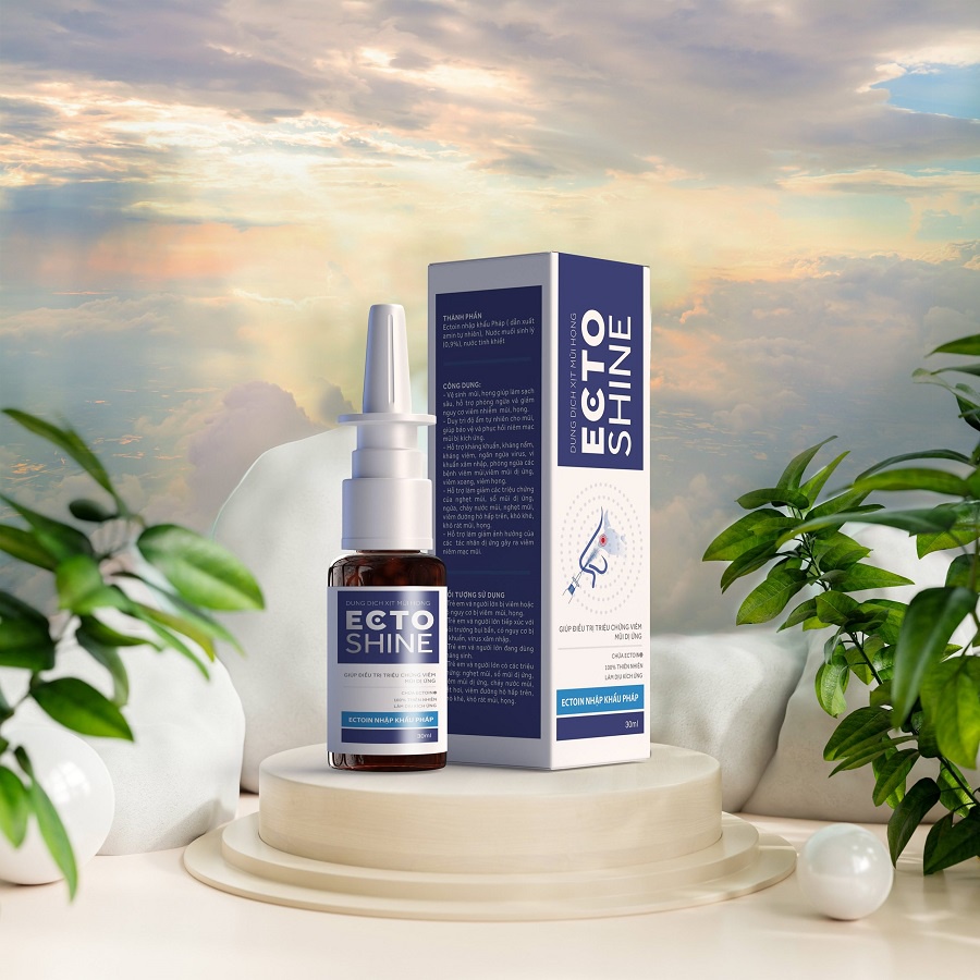 Xịt mũi họng Ecto Shine