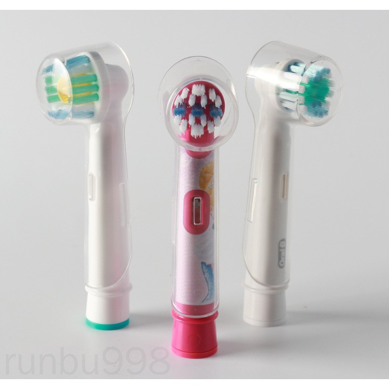 (Hàng Mới Về) Set 4 Đầu Bọc Bàn Chải Đánh Răng Điện Tử Sử Dụng Cho Cắm Trại Ngoài Trời 998