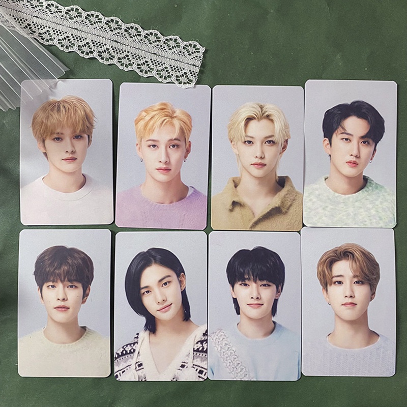 Set 8 tấm ảnh lomo card nhóm nhạc Kpop Stray Kids