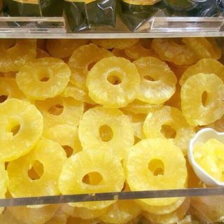 500g MỨT DỨA TRÒN SẤY DẺO THƠM NGON