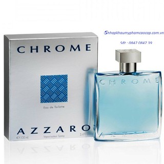 Nước hoa Chrome Azzaro eau de toilette 100ml