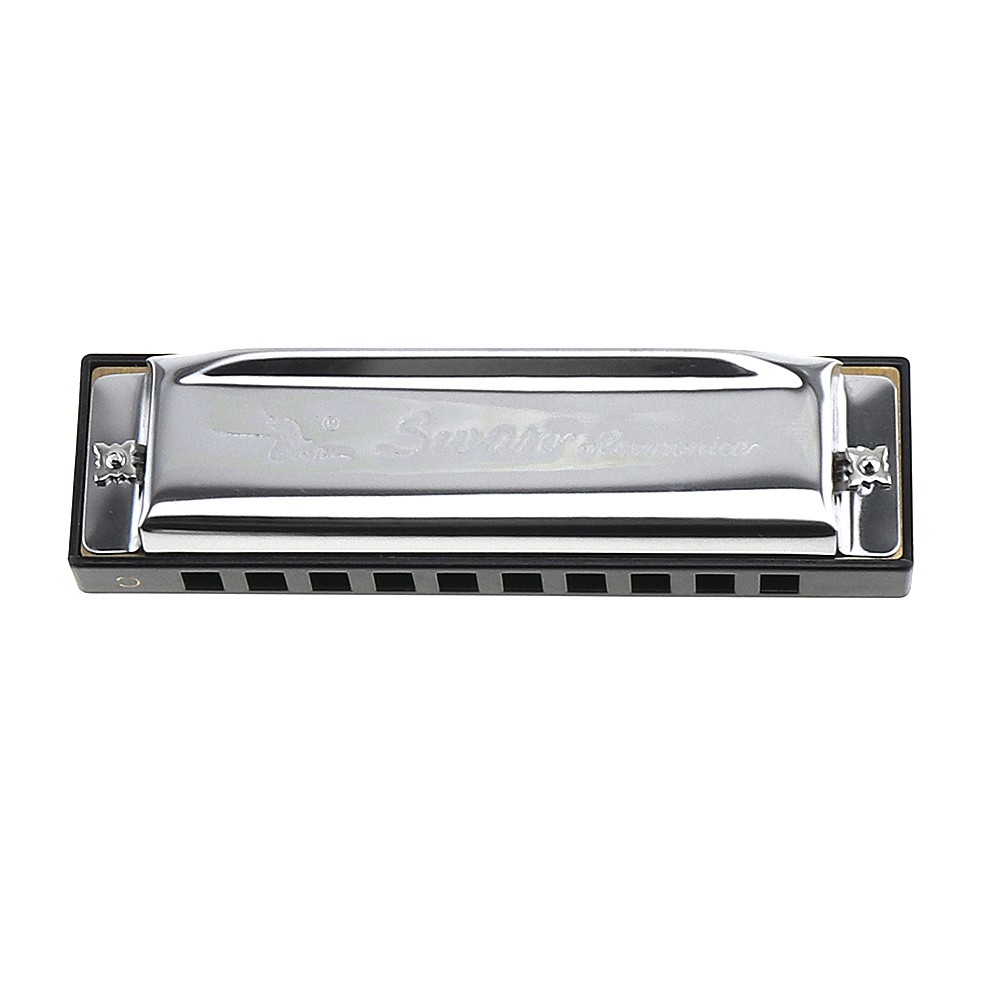 10 Holes 20 ToneC Silver Harmonica Diatonic Blues Harp